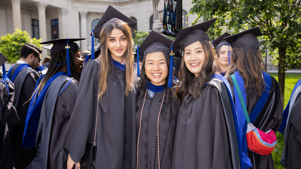 Congratulations graduates, and to the Yale alumni community